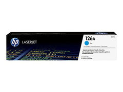 HP 126A Cyan LaserJet Print car