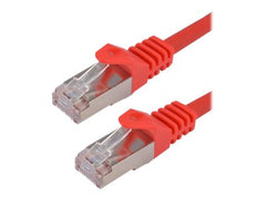 MCL CAT 7 S/FTP LSZH Patch cable - 2m Red