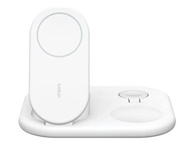 BELKIN Qi2 15w Magnetic 3in1 Stand White