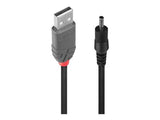 LINDY Cable USB A male - DC 3.5/1.35mm
