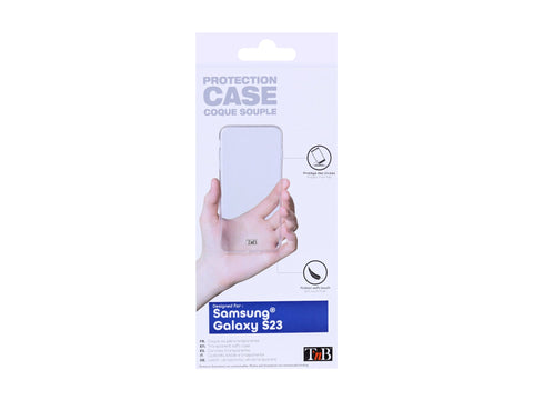 TNB Transparent soft case for Samsung Galaxy S23