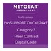 NETGEAR ProSupport OnCall 24hx7d Cat3 1Y