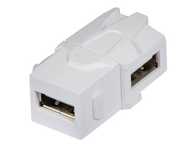 LINDY USB-A/A Double Female keystone