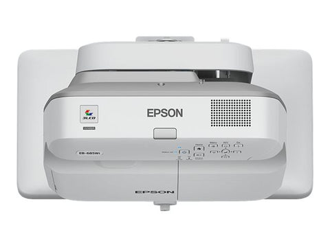 EPSON EB-685W 3LCD WXGA ultra short throw projector 1280x800 16:10 3500 lumen 16W speaker