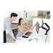 FELLOWES BRAS PORTE ÉCRAN DOUBLE PLAT