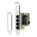 HP Intel Ethernet I350-T4 4-Port 1Gb NIC