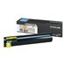 LEXMARK TONER LONGUE DUREE JAUN