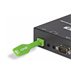 LINDY SFP Port Locks Green 10x + 1 Key