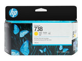 HP 738 130-ml Yellow DesignJet Ink Cartr