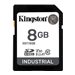 KINGSTON 8Go SDHC Industrial C10 UHS-I