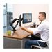 FELLOWES BRAS PORTE ÉCRAN DOUBLE PLAT