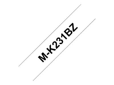 BROTHER MK231BZ Blister De 1 Ruban Noir