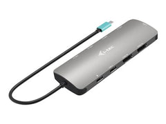 I-TEC USB-C Metal Nano Dock 2x HDMI + PD