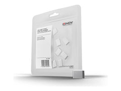 LINDY USB C Port Blockers 10 Pack White