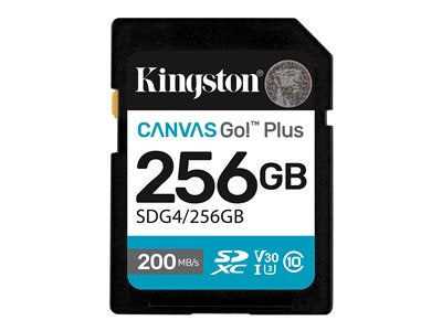 KINGSTON 256Go SDXC Canvas Go Plus Gen4