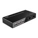 LINDY 2 Port HDMI 4K60 USB 2.0 & Audio