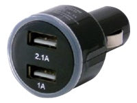 MCL Universal car charger with 2 USB