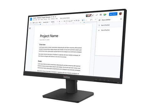 LENOVO ThinkVision S22-4e 21.5p FHD IPS 100Hz HDMI VGA