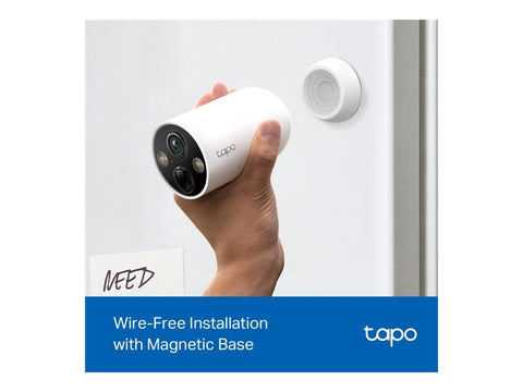 TP-LINK Tapo Wire-Free Magnetic Indoor/Outdoor Security Camera