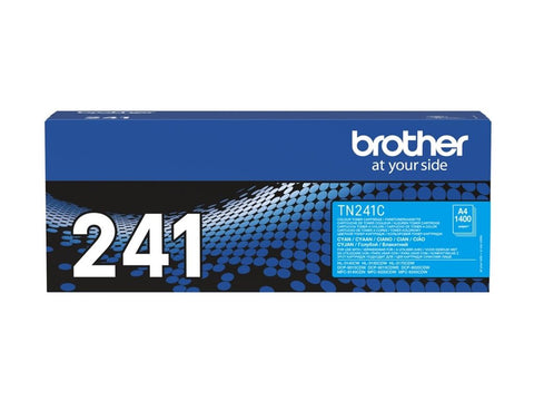 BROTHER TN241C HL-3140CW/3150CDW/3170CDW cartouche de toner cyan capacité standard 1.400 pages pack de 1