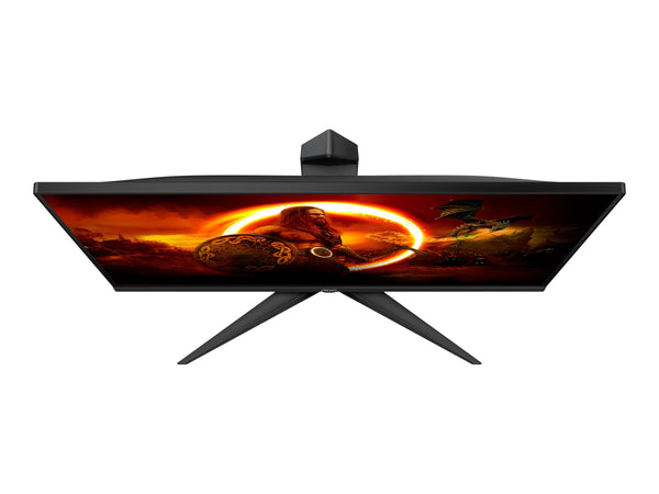 AOC Q24G2A/BK 23.8p Gaming Monitor IPS 2560x1440 1ms HDMI DP Black/Red