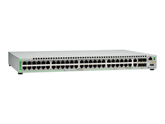 ALLIED Gigabit Ethernet Managed switch with 48 ports 10/100/1000T ports 2 SFP/Copper combo ports 2 SFP/SFP+ uplink slots single
