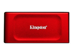 KINGSTON XS1000R 2To SSD Pocket-Sized USB 3.2 Gen 2 External Solid State Drive Red