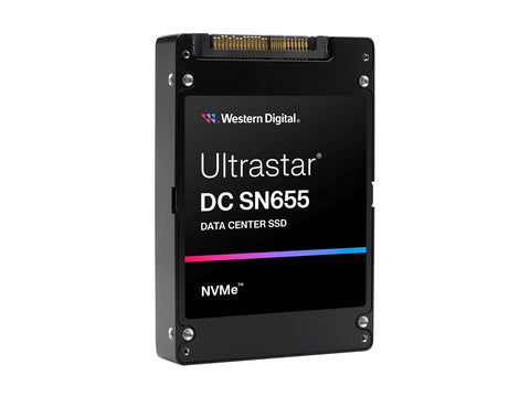 WESTERN DIGITAL Ultrastar DC SN655 U.3 15.36To PCIE TLC RI-1DW/D Dual Port BICS5 ISE