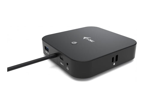 I-TEC USB-C Dual Display MST DS 2xDP 1xGLAN 3xUSB 3.1 2xUSB 2.0 1xUSB-C-DatA 1xAudio/Mic Jack 1x100W USB-C PD + Charger 112W