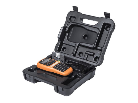 BROTHER PT-E110VP Etiqueteuse portable pour les electriciens livree avec mallette de transport et adaptateur secteur