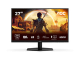 AOC Q27G42XNE 27p Fast VA QHD 180Hz 0.5ms 300cd/m2 HDMI 2.0 DP1.4 Speakers