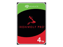 SEAGATE Ironwolf PRO Enterprise NAS HDD 4To 7200rpm 6Gb/s SATA 256Mo cache 8.9cm 3.5p 24x7 for NAS & RAID Rackmount systems BLK