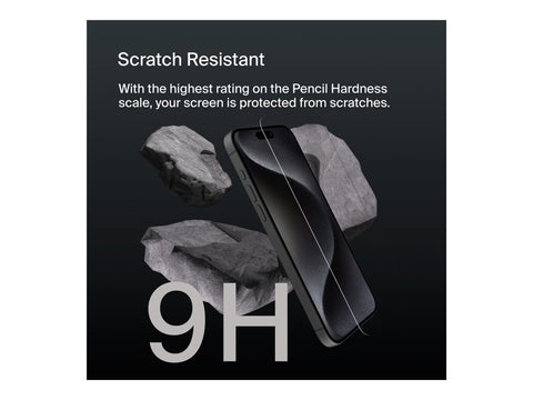 BELKIN ScreenForce Pro UltraGlass2 AM Screen Protector - iPhone 16 Pro