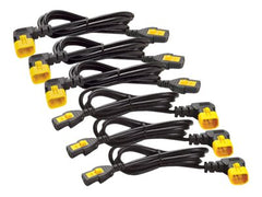 APC 6x Power Cords C13 / C14 1.8m angled