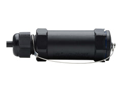 EATON High-Speed Armored HDMI Fiber Active Optical Cable AOC with Hooded Connectors 4K 60Hz HDR IP68 M/M Black 50m