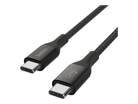 BELKIN Boost Charge 240w USB-C to USB-C Cable 1M Black