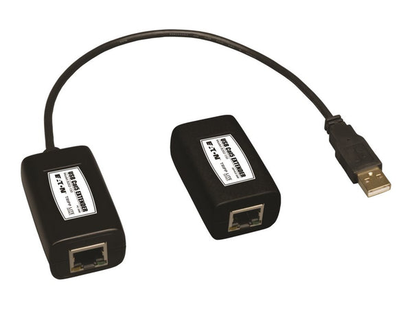EATON TRIPPLITE 1-Port USB over Cat5/Cat6 Extender Transmitter and Receiver up to 150ft. 45.72m TAA