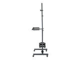 EATON TRIPPLITE Mobile Workstation with Monitor Mount - For 7inch to 32inch Displays Height Adjustable