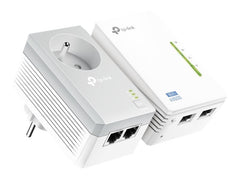 TP-LINK AV500 2-port Powerline WiFi Extender KIT including 1 TL-WPA4220  and 1 TL-PA4025P 500Mbps Powerline datarate 300Mbps