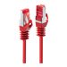 LINDY Basic Cat.6 S/FTP Cable Red 1.5m