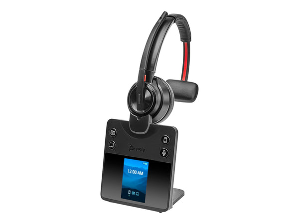 HP Poly Savi 8410 Office Monaural Microsoft Teams Certified DECT 1880-1900 MHz Headset-EURO