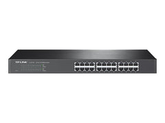 TP-LINK 24-port 10/100M Switch 24 10/100M RJ45 ports 1U 19-inch rack-mountable steel case