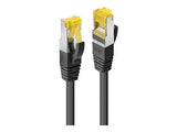 LINDY 1m S/FTP LSZH Cable Black 10pcs