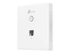 TP-LINK 300Mbps Wireless N Wall-Plate Access Point Qualcomm 300Mbps at 2.4GHz 802.11b/g/n 1 10/100Mbps LAN 802.3af PoE Supported Cen