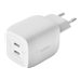 BELKIN 45W PD PPS Dual USB-C GaN Charger