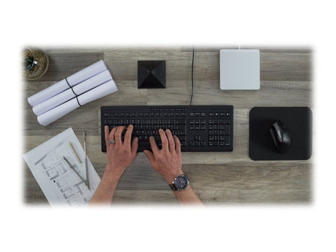 CHERRY STREAM KEYBOARD Clavier 105+10 touches USB noir (ES)