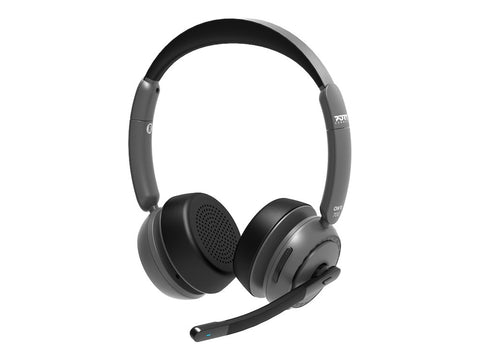 PORT DESIGNS Binaural Headset Bluetooth With Base - Pro