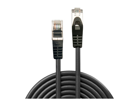 LINDY 10m Cat.5e F/UTP Cable Black