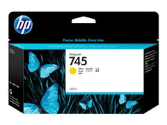 HP 745 Cartouche d encre jaune 130 ml
