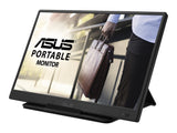 ASUS MON MB165B 15.6p Mobile TN WXGA 10ms Tr+Tf 60Hz 220cd/m2 3-year warranty Exchange on site D+1